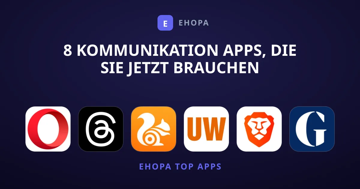 8 Kommunikation Apps, Die Sie Jetzt Brauchen